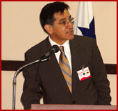 Don Santiago Borrero, Secretario General del Instituto Panamericano de Geografía e Historia (IPGH)